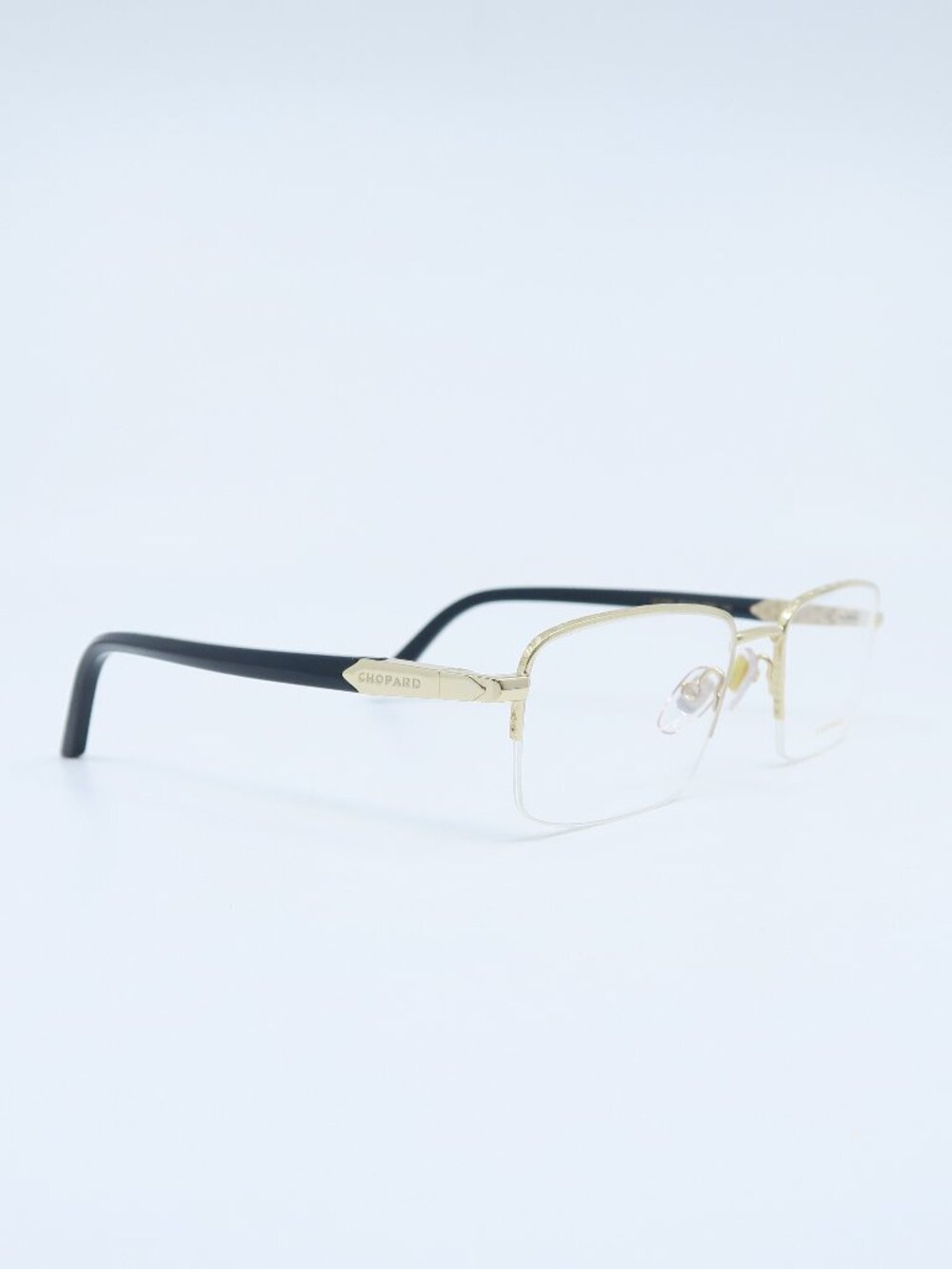 Chopard VCHG60 0300  Gold Semi Rimless, New Men's Eyeglasses Frames.